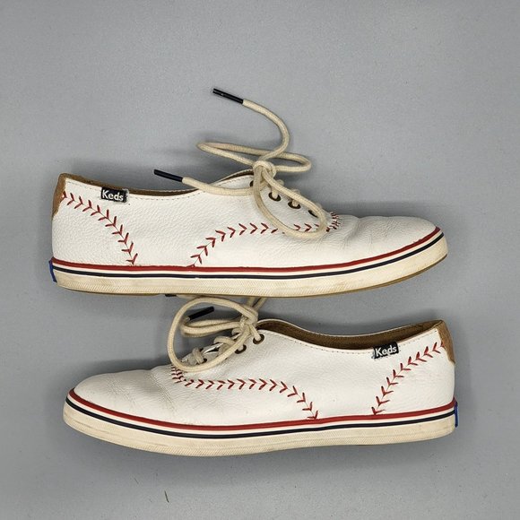 Keds Champion Pennant Leather Lace Up Sneaker - Picture 4 of 13